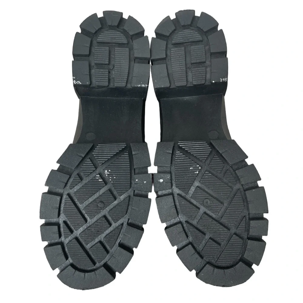 Sugar Black Chain Detail Loafers